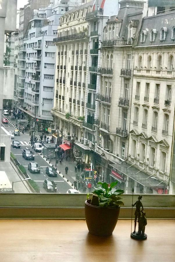 Estilo Y Comodidad En Av Corrientes, Departamento Con Estacionamiento Para Autos Buenos Aires Eksteriør bilde